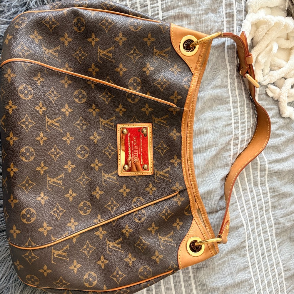 Louis Vuitton Monogram Galliera PM Canvas with Gold Accents